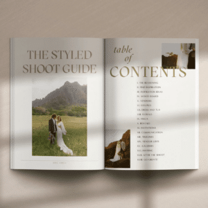Beba Vowels - The Styled Shoot Guide