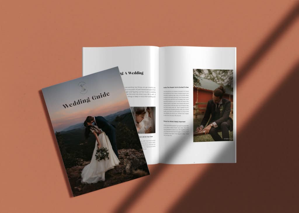 Dirtyboots - Customizable Wedding Guide Template – Minimalistic