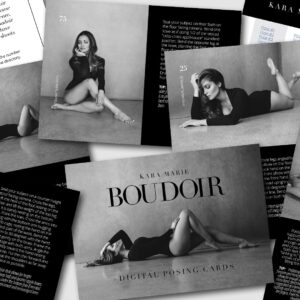 Kara Marie Boudoir Digital Posing Cards