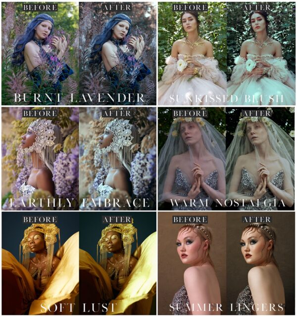 The Artist Collection Photoshop Actions by Bella Kotak