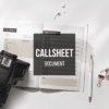Tamara Williams - Call Sheet