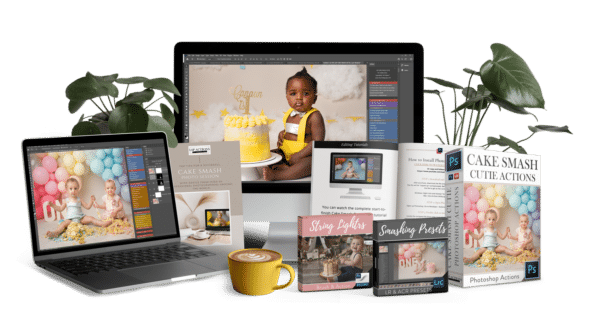 LSP Actions - Cake Smash Cuitie Photoshop Action