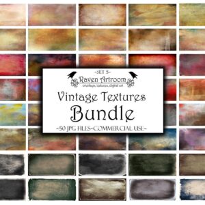 RavenArtroom - Vintage textures bundle - Set 5